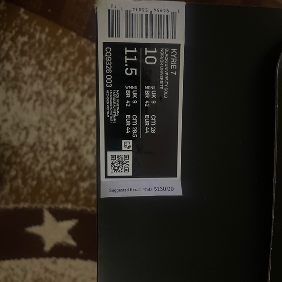 Kyrie 7 Rayguns, Size 10 - Picture 8 of 9